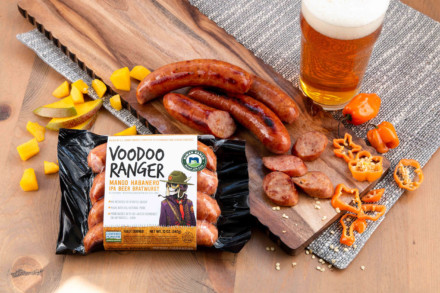 Niman Ranch and Voodoo Ranger Sausage Packaging