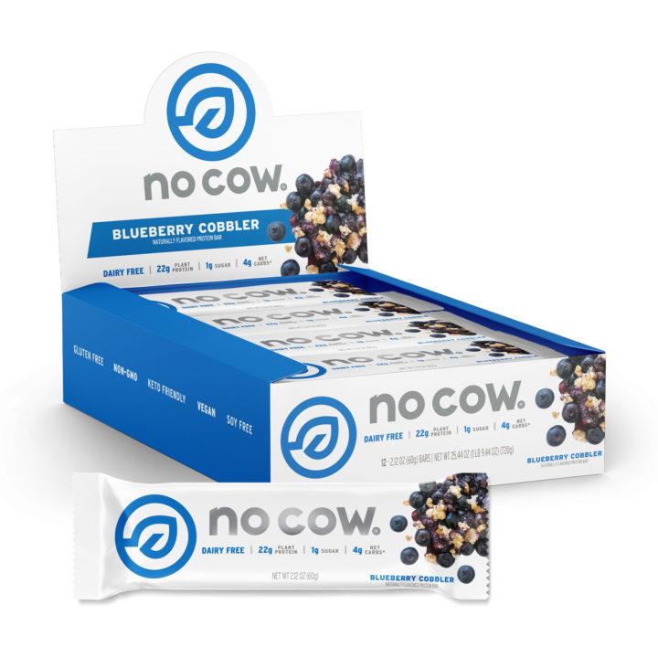 No Cow core line of protein bars