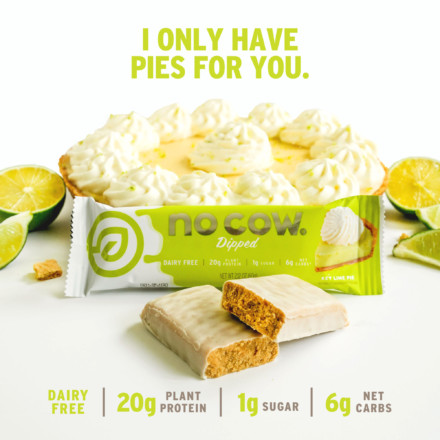 No Cow Key Lime Protein Bar